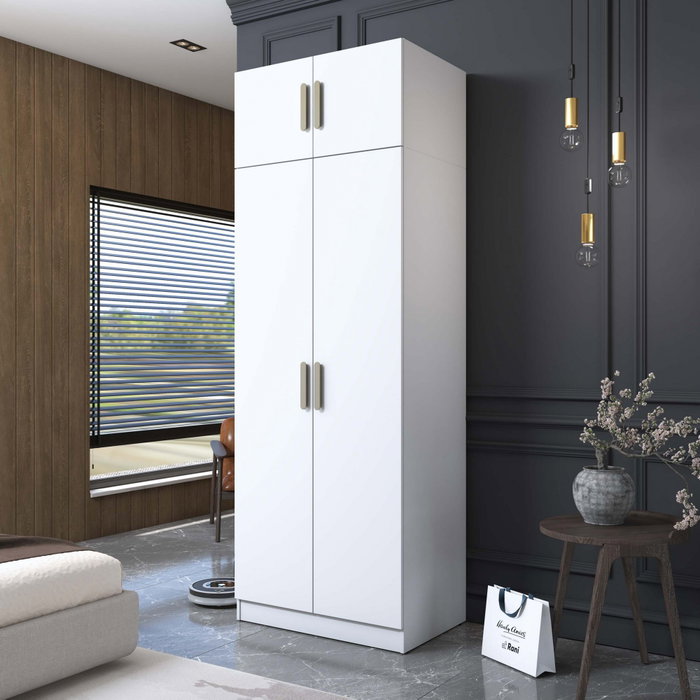 Hanah Home Armario BA210 - 4619 Blanco